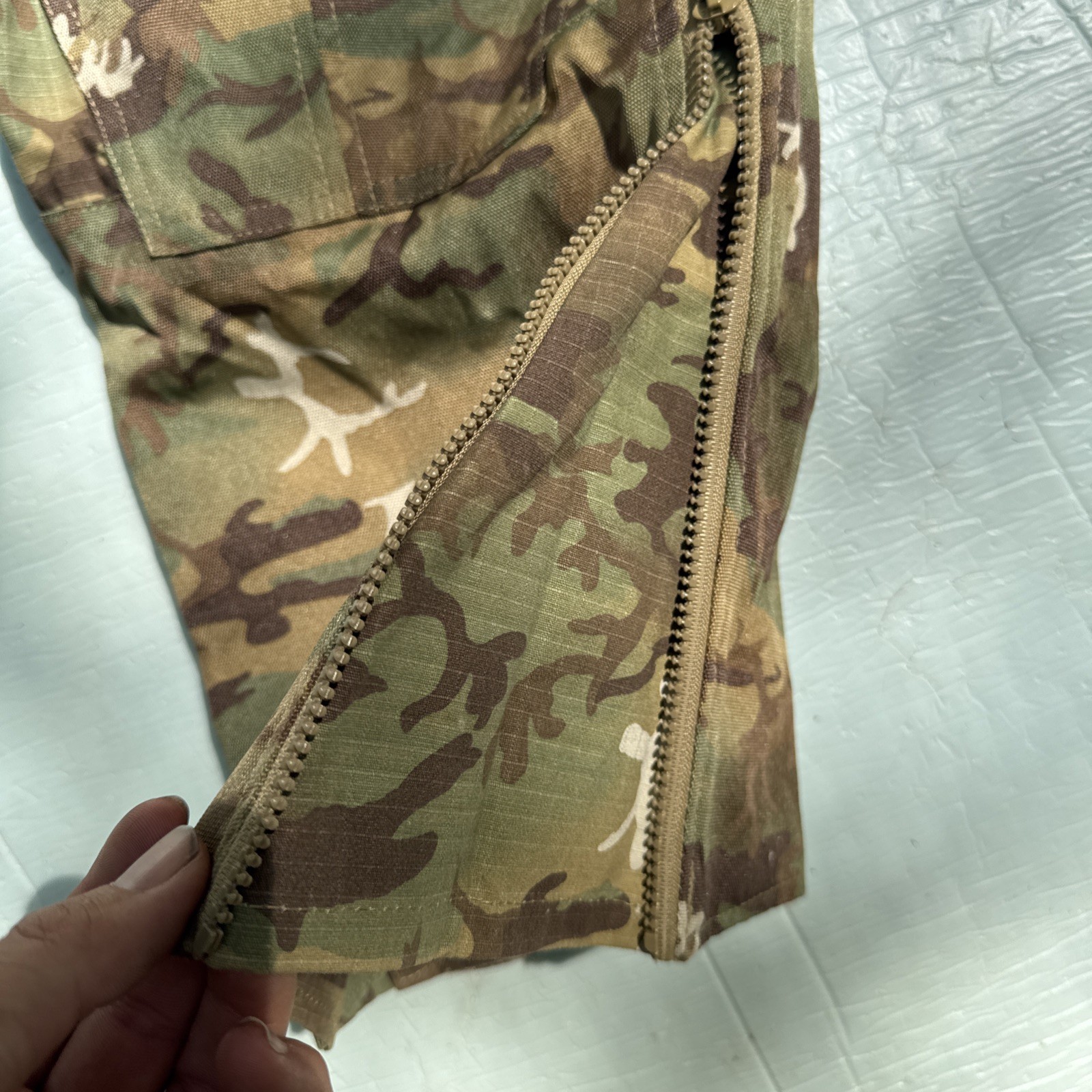 XL Mil-Tec Tactical Trousers Warrior Knee Pads Airsoft Combat Pants Woodland