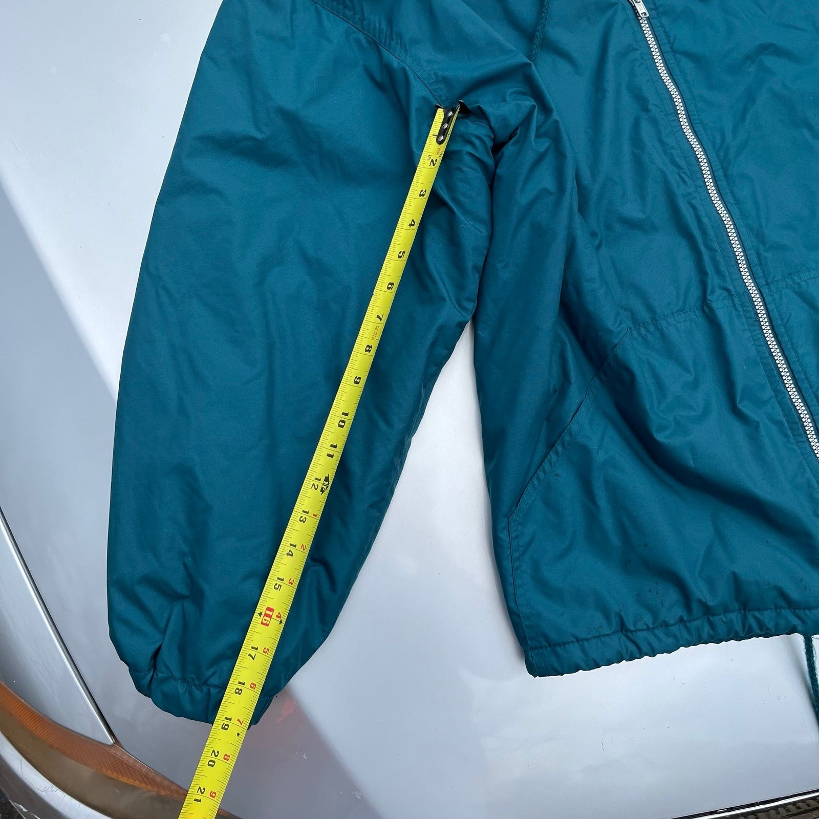 Vintage WearGuard great gardens of Oman Hooded zip up jacket