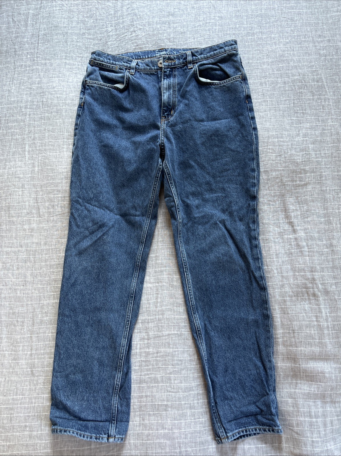 COS Women’s Relaxed Jeans, Straight Leg, Mid Rise, Ankle Length, Size 31 Waist