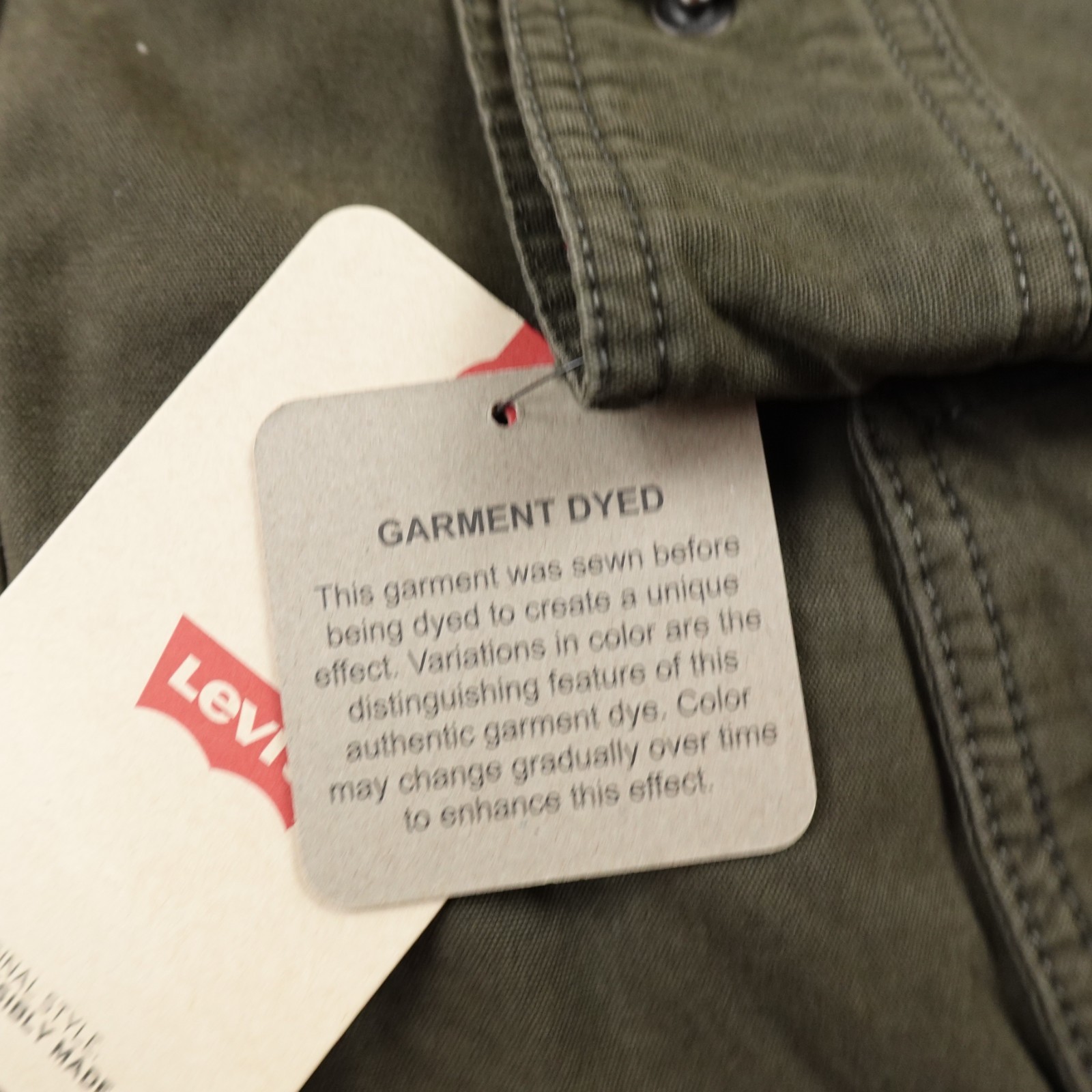 NEW Levis Jacket Mens XL Green Hooded Sherpa Lined Field Coat Utility Canvas