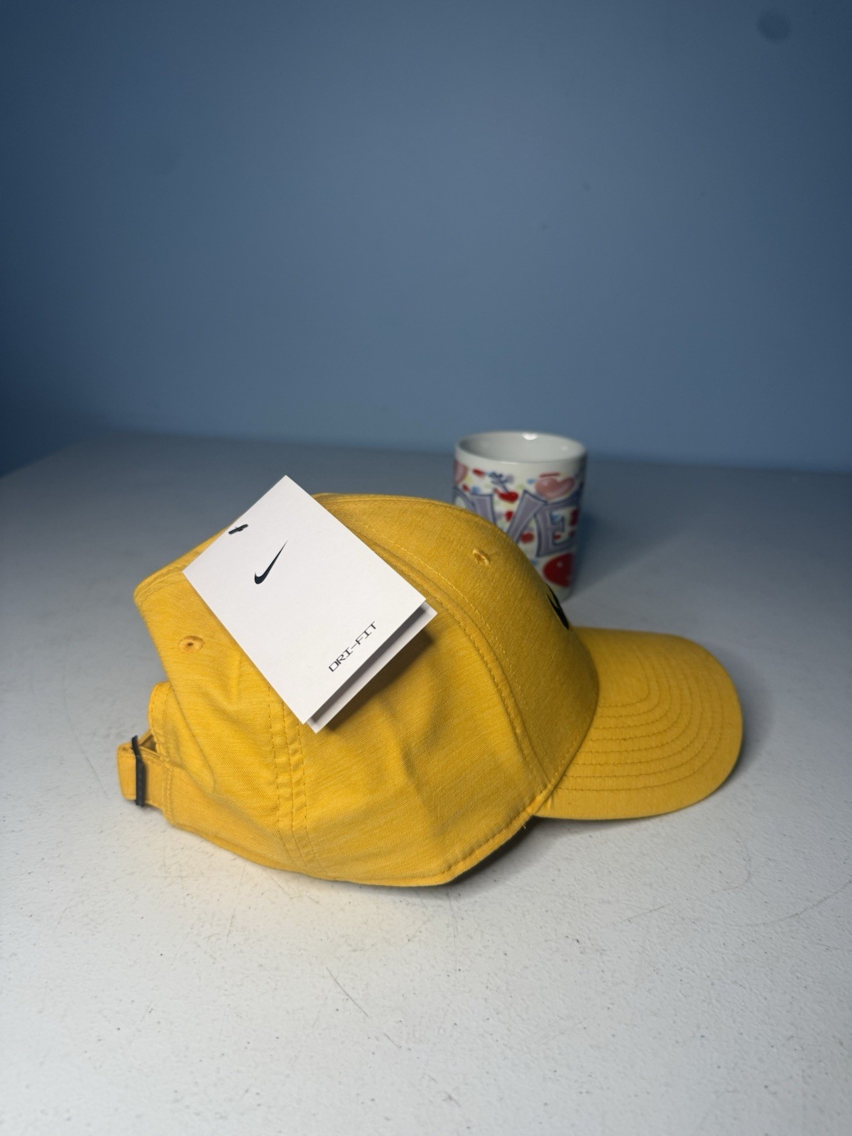 Nike Legacy91 Dri-Fit Golf Cap Adjustable Strapback CU9892-821 Yellow