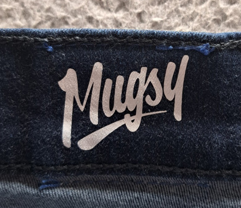 Mugsy Fultons Jeans Mens 32×30 Act 31×29 Blue Dark Wash Straight Leg FLX3NFU