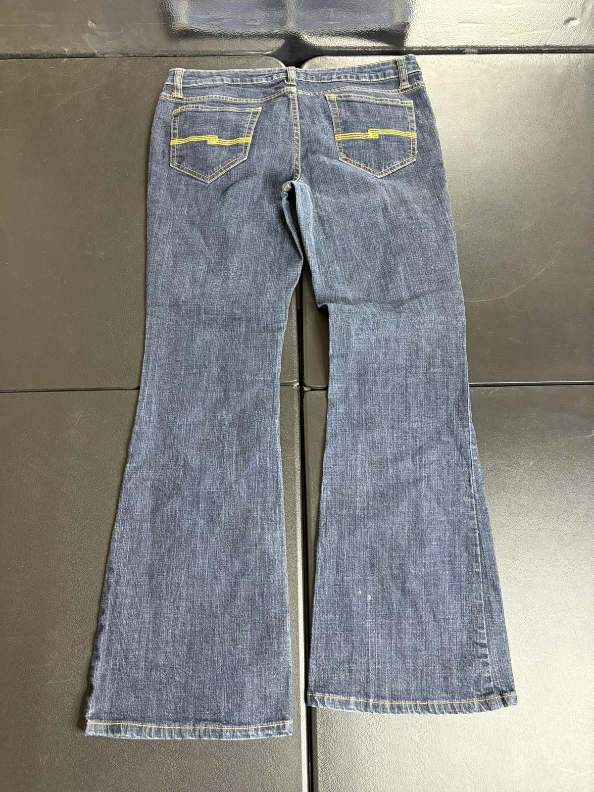 Arizona Jean Co. Jeans Juniors 11 Blue Med Wash Bootcut Stretch 31×31.5