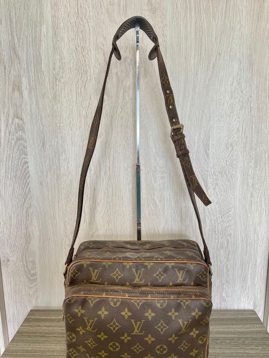 LOUIS VUITTON Bag: Nile M45244 Brown W29H22D11cm w/o accessories;