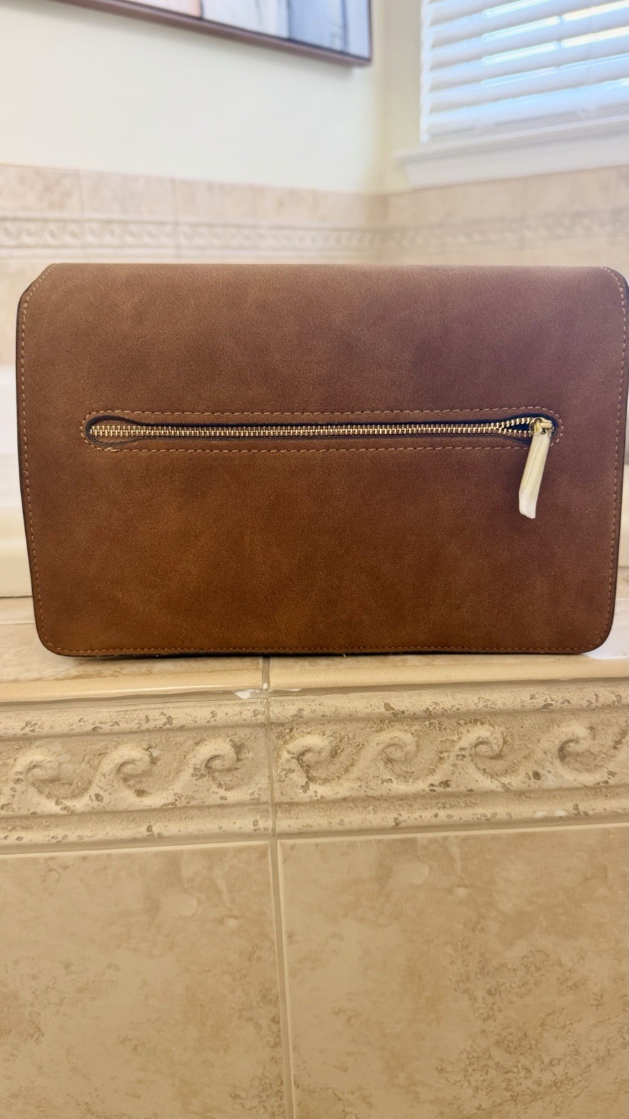 Coach Brown Crossbody Tabby 26cm Bag, Gold Hardware, Magnetic Flap