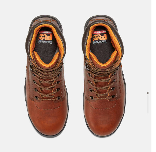 Timberland PRO Men’s TiTAN 6″ Alloy Toe Work Boot Brown Size 9 Medium 26011 Safe