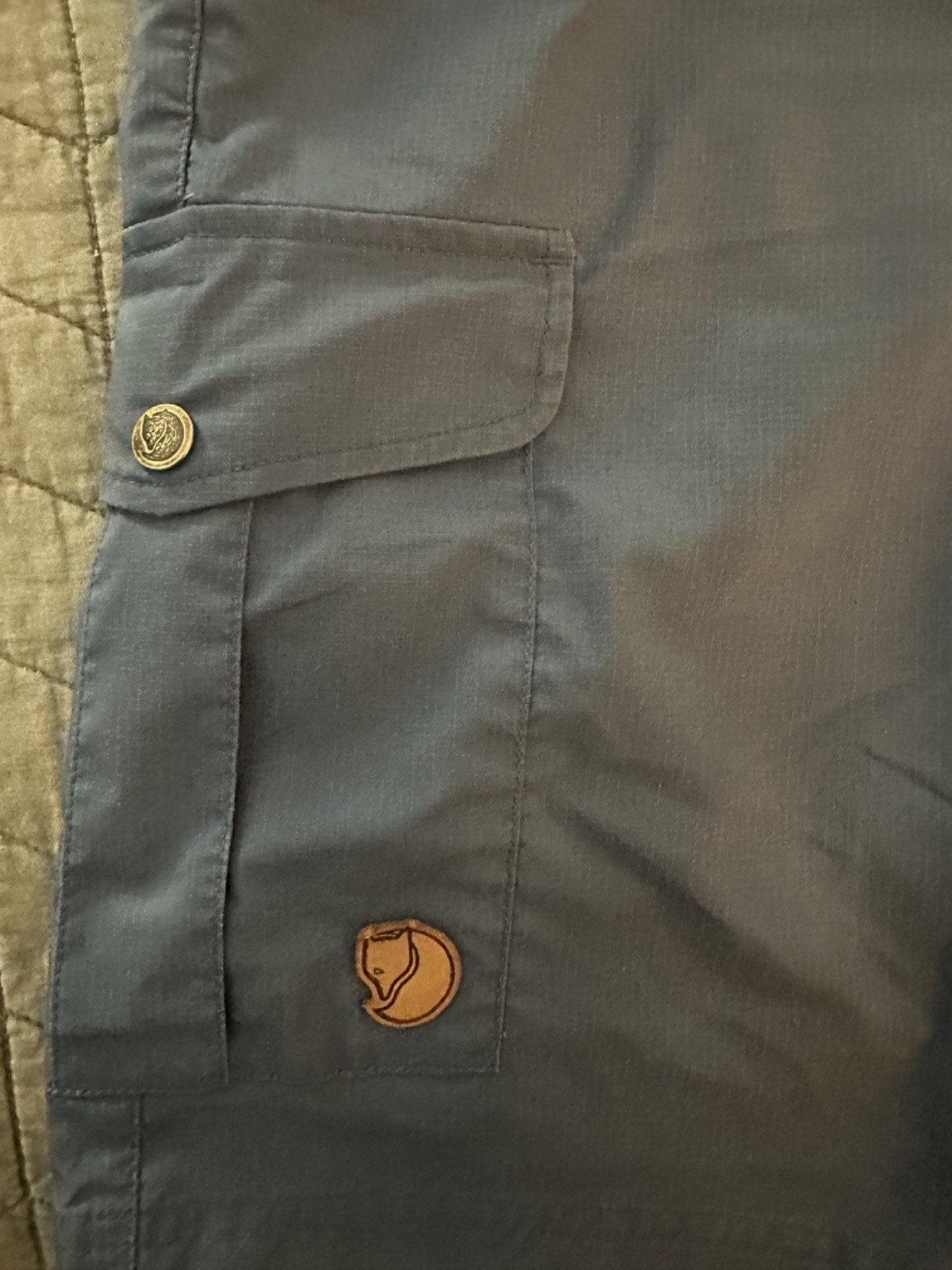 Fjallraven Vidda Pro Lite Shorts, Mens US 36 (EU 52), Blue, Exc Cnd, RRP $120