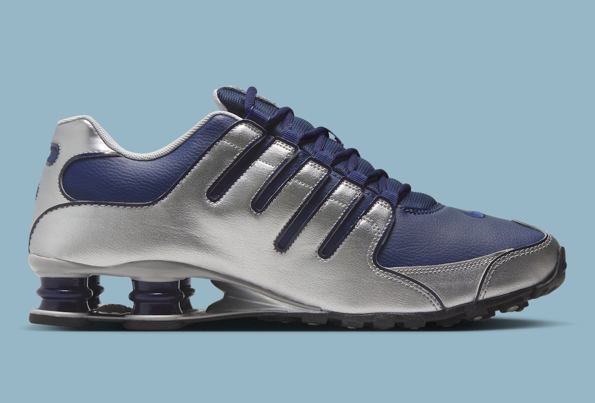 Nike Shox NZ Shoes Midnight Navy Silver Black 378341-402 Men’s Sizes NEW