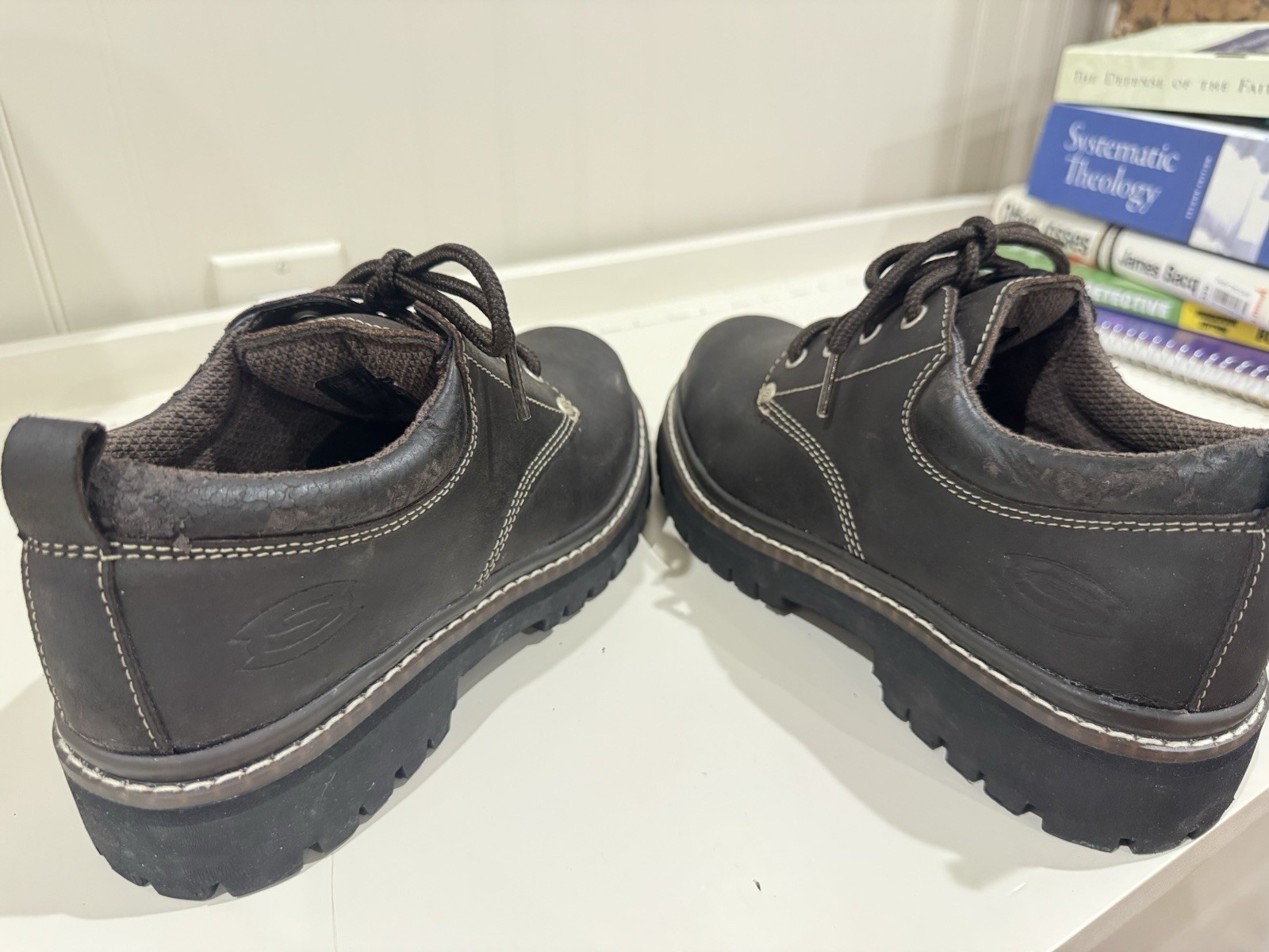 SKECHERS Women’s Chocolate Chunky Oxford Jammers 90s Y2K shoe vintage
