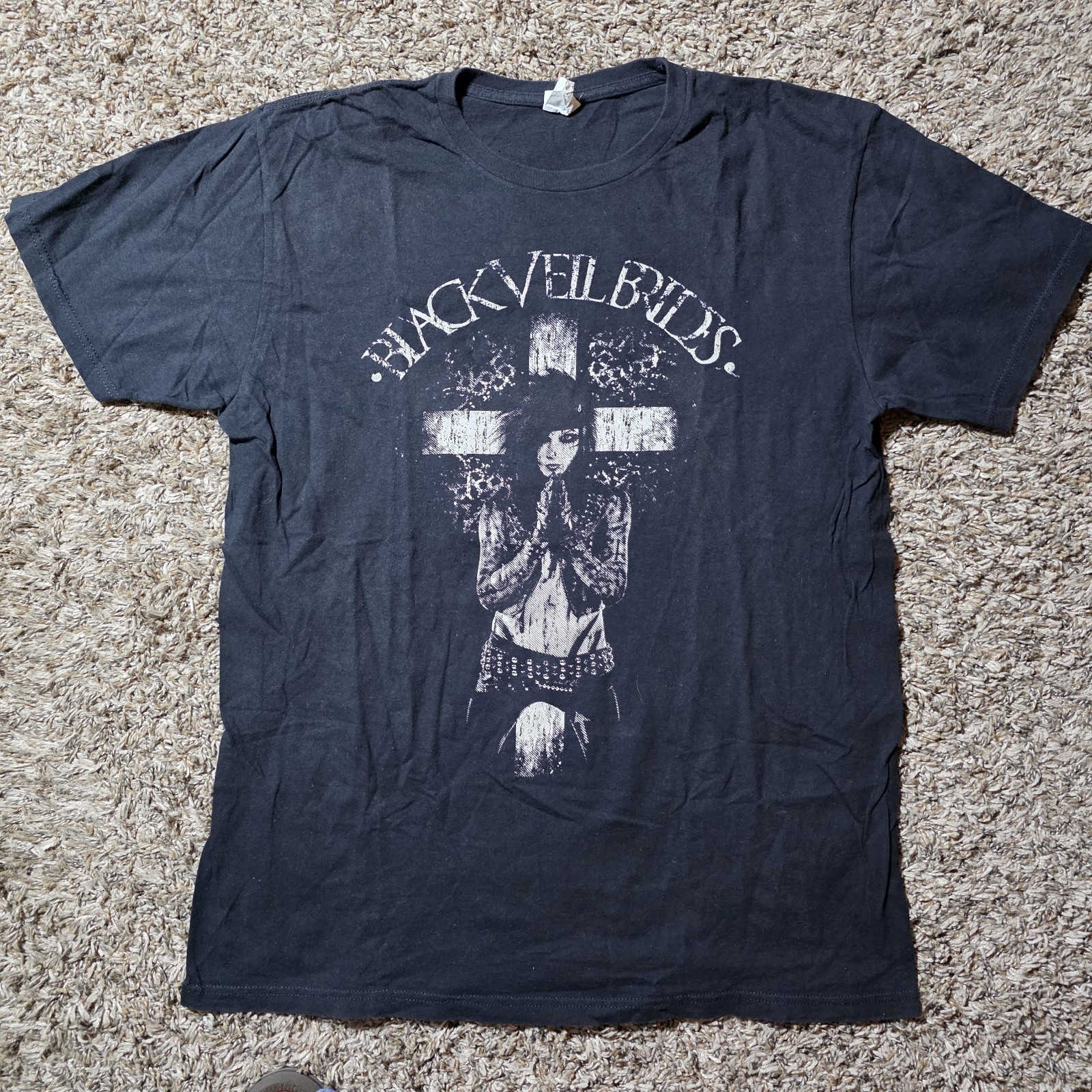Original 2012 Black Veil Brides T-Shirt Bay Island XL