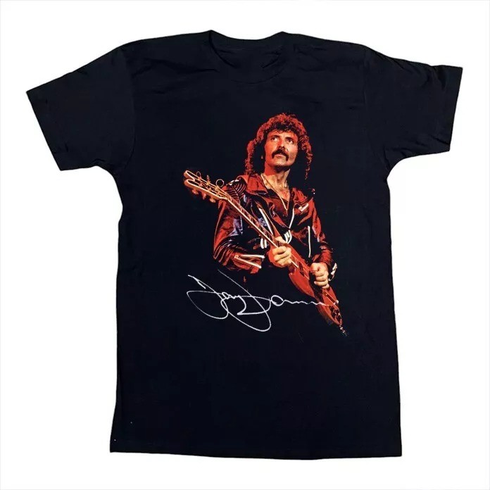 New Tony Iommi signature Black Sabbath Cotton Unisex S-5XL Shirt IL7