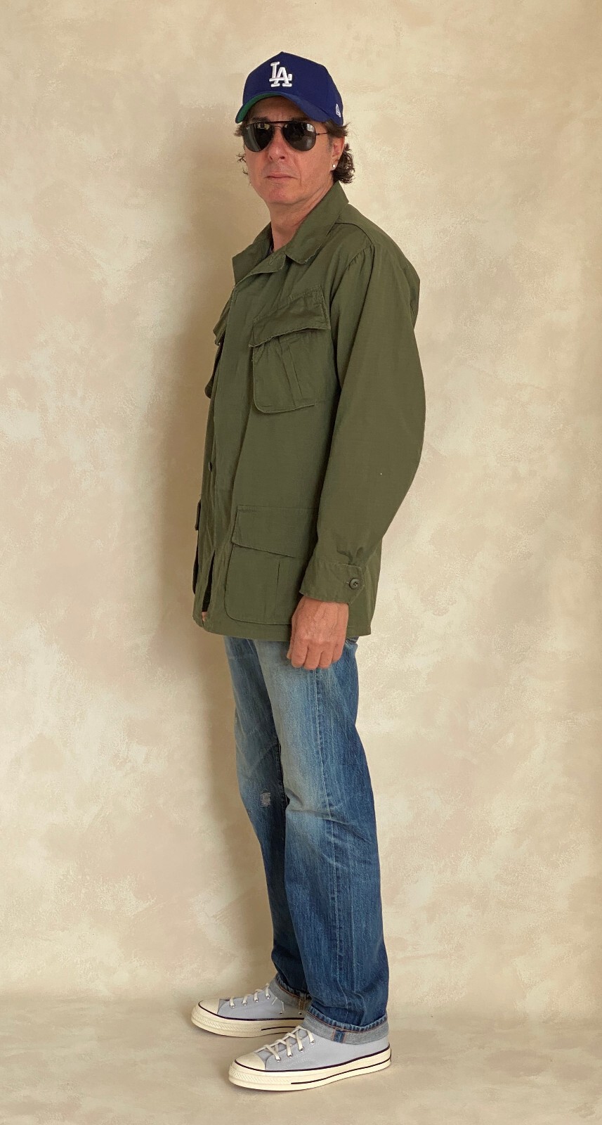 Small Reg. Authentic 1969 US Army vintage Vietnam jungle jacket.