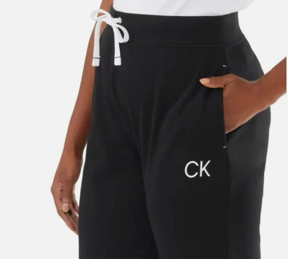 Calvin Klein Women’s 2 Pack French Terry Jogger Pant with Pockets Small NWOT