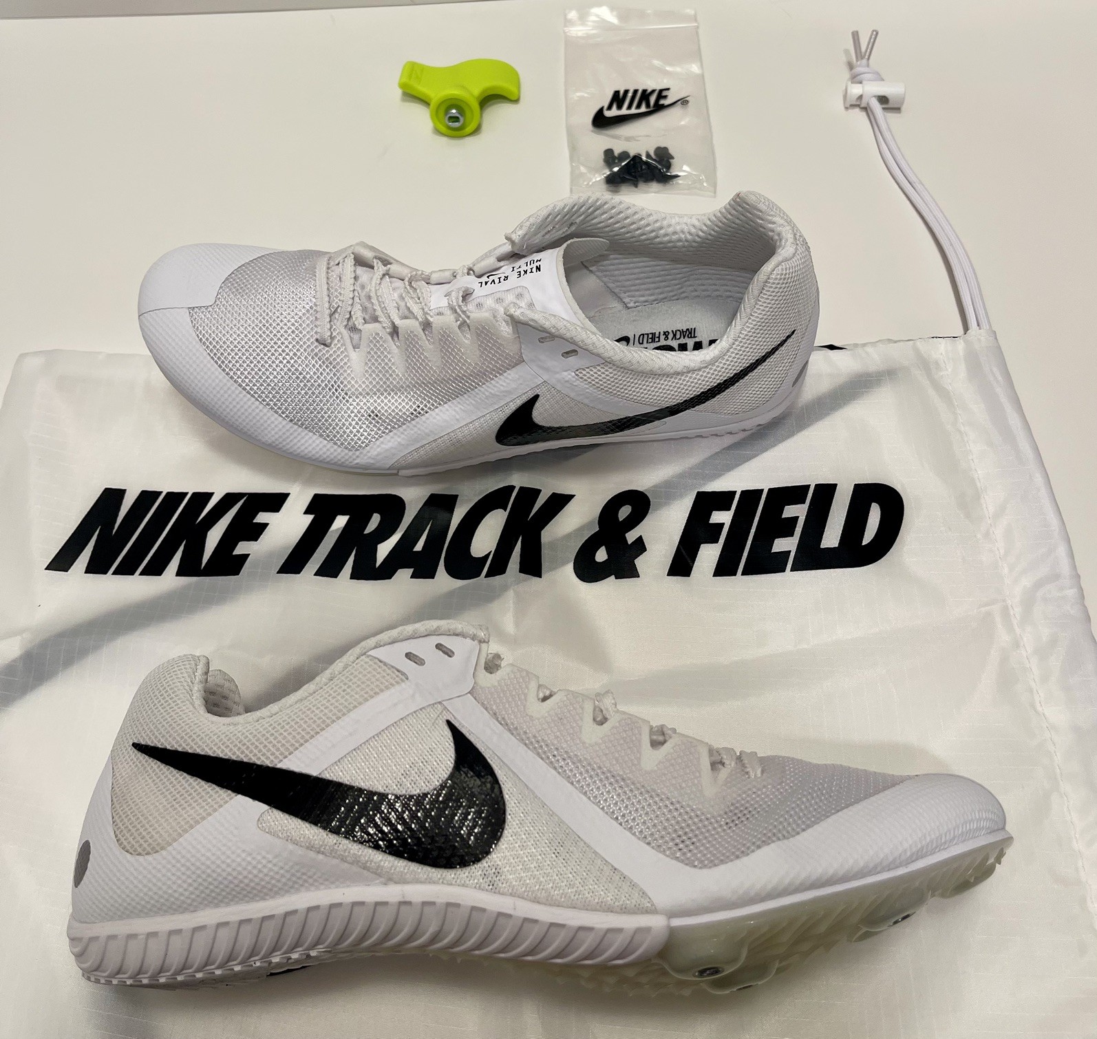 Nike Zoom Rival Multi Track Spikes DC8749-100 Men 9 Women 10.5