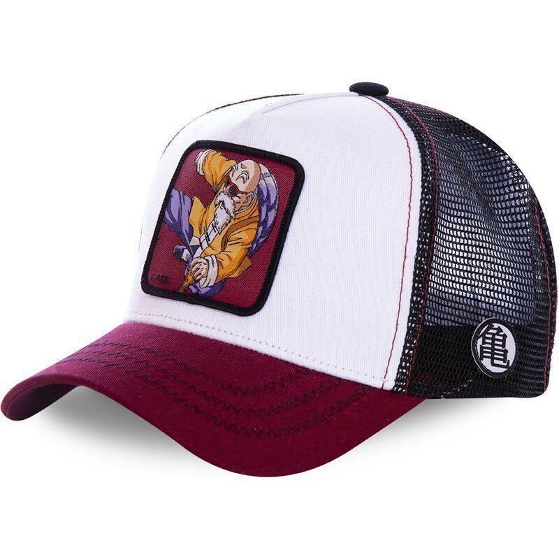 Animation Snapback Cotton Baseball Cap Men Women Hip Hop Dad Mesh Trucker Hat