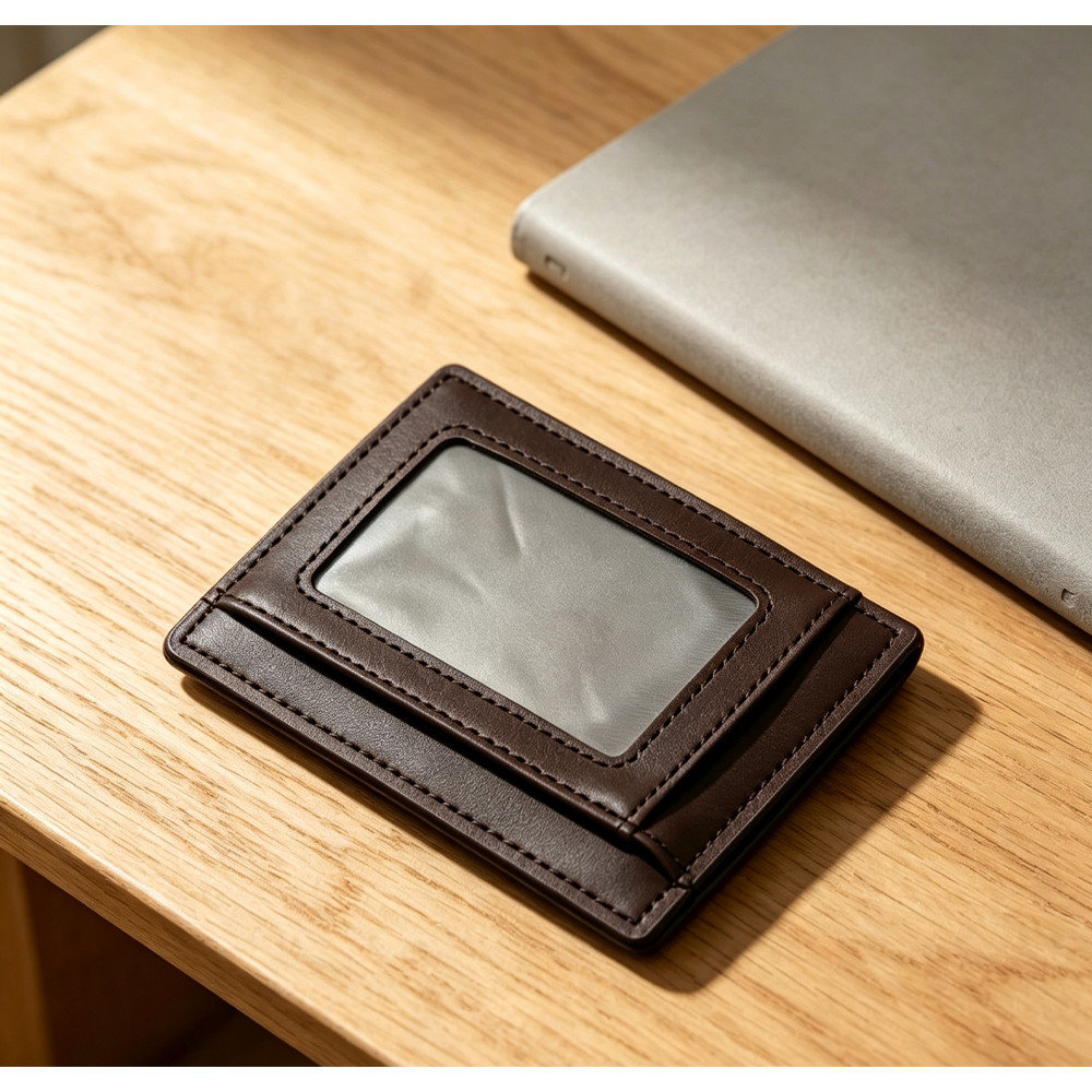 Slim Leather Wallet Credit Card Holder ID Holder Thin Wallet New
