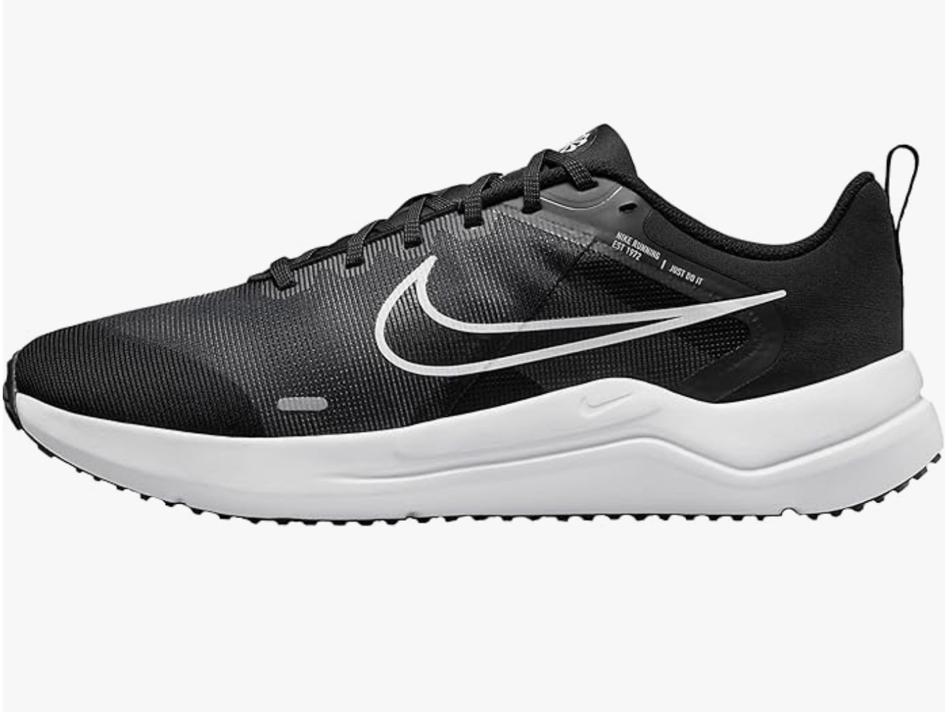 NIKE DOWNSHIFTER 12 4E BLACK / WHITE MEN’S SHOES SNEAKERS DM919 001