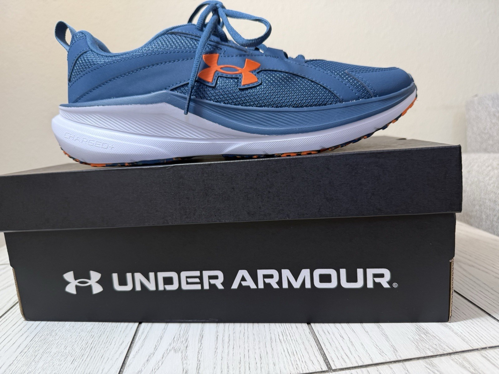 Under Armour Charged+ Assert 11 Men’s Running Shoes Size 10.5 Father Day Gift