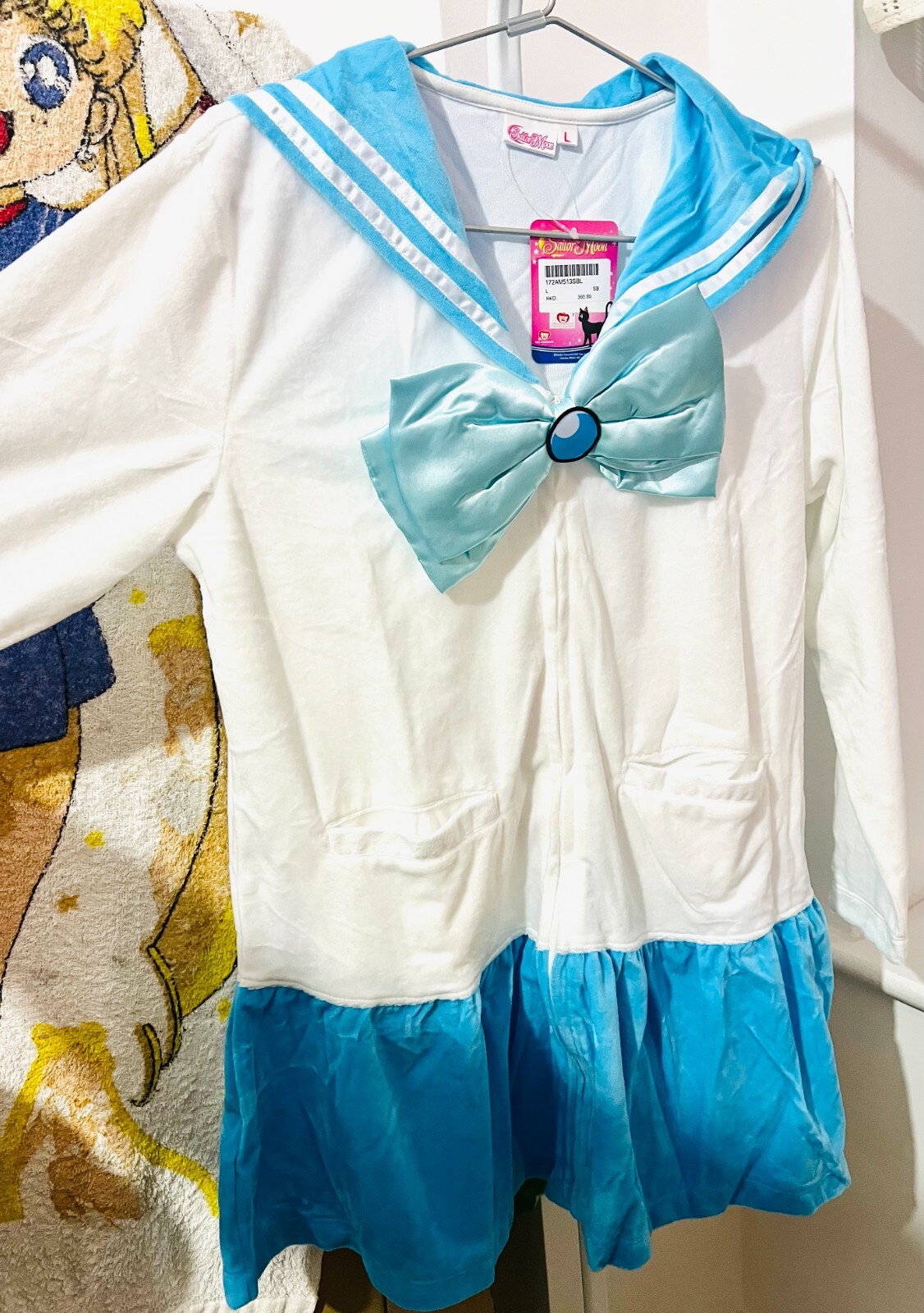 Sailor Moon loungewear cosplay – Sailor Mercury (L size)