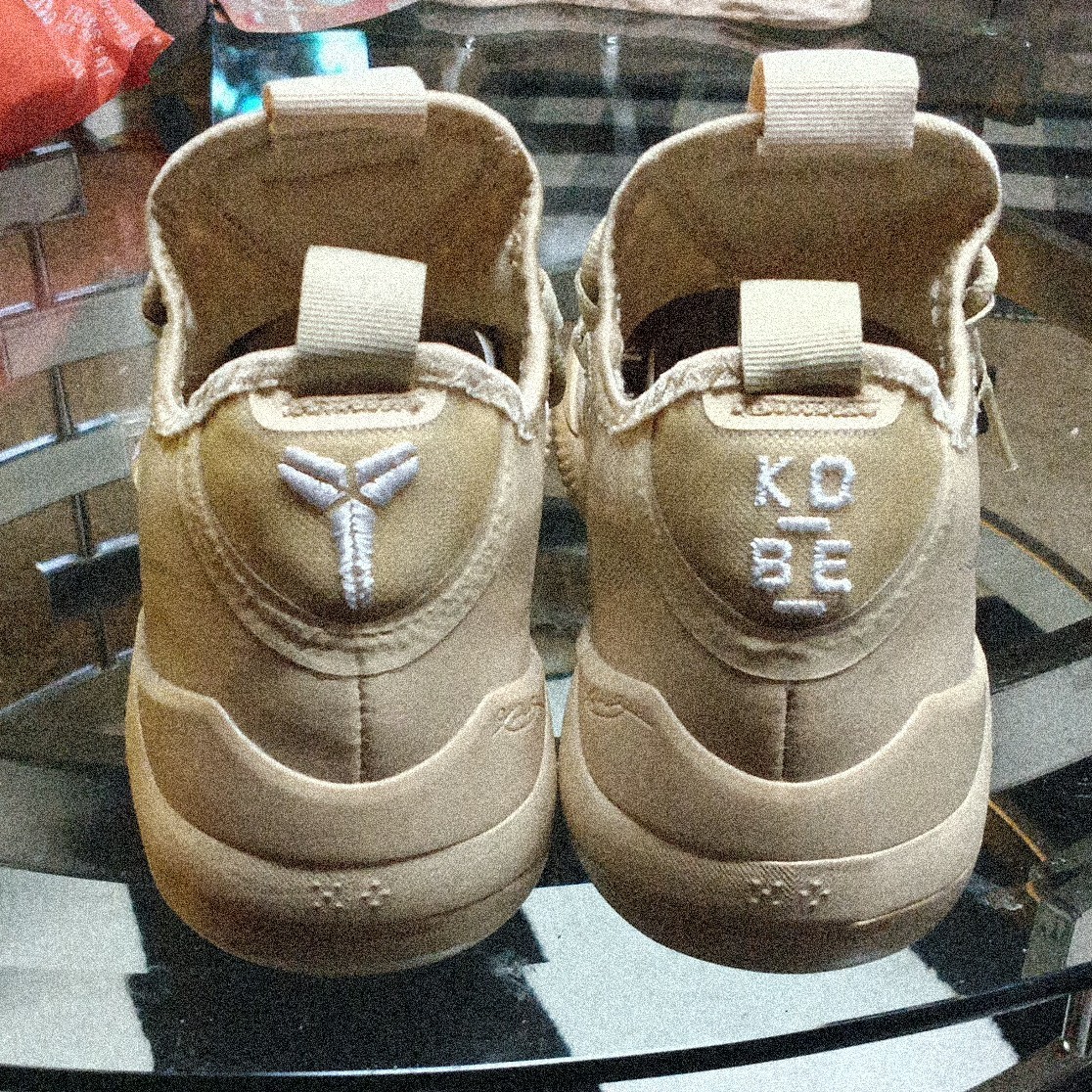 Nike Kobe A.D. Exodus TB Low Top Lace-Up Men’s Sneakers Khaki/Desert Army