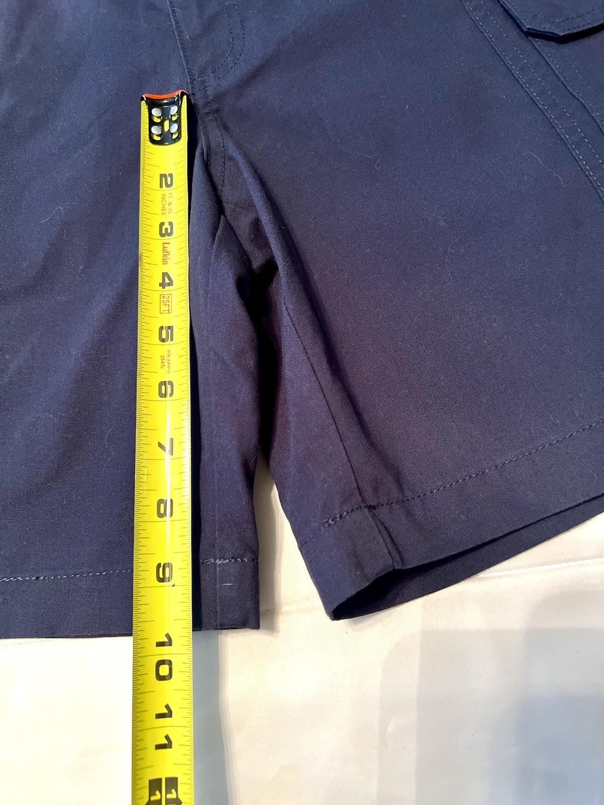 Savane Men’s Navy Blue Cargo Hiking Eco Smart Performance Shorts Size 40