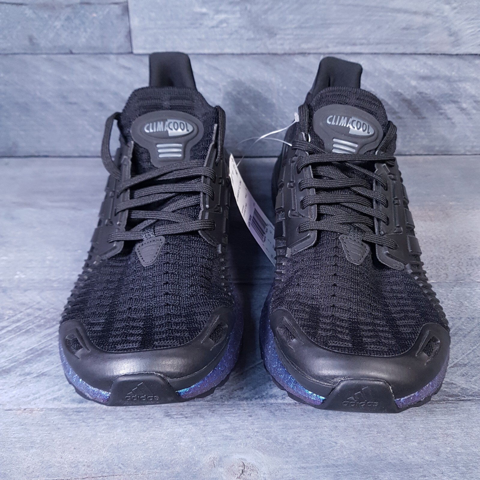 ADIDAS UltraBoost CC_1 DNA Clima Cool Running Shoes Mens 8.5 Black Blue GX7808