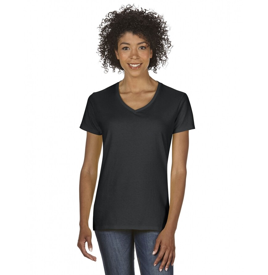 Women’s Heavy Cotton 5.3 oz. V-Neck T-Shirt