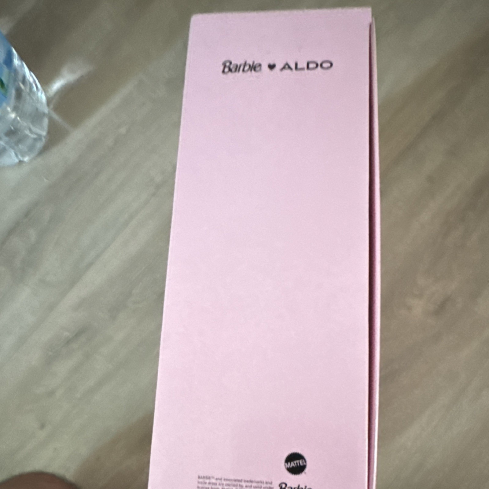 ALDO Barbie Pink Platform Open Toe Block Heel Buckle Strap Sandals 7 NIB