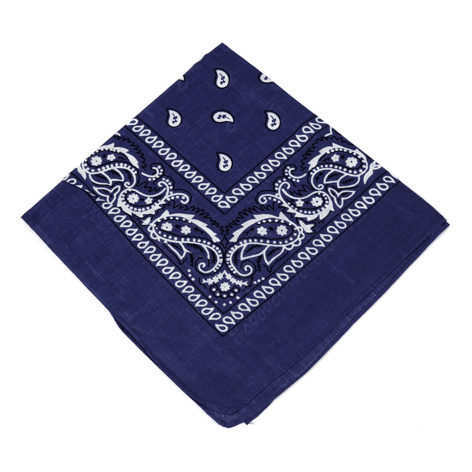 2 X Paisley Print Bandana 100% Cotton Head Warp Scarf Face Mask – USA Seller