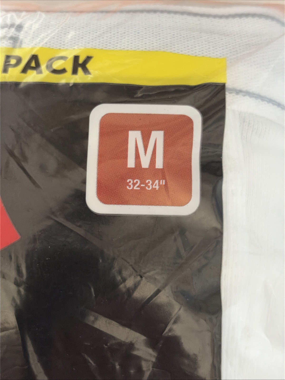 Hanes Tagless Briefs 6 Pack Mens Size Medium M 32-34 100% Cotton SEALED