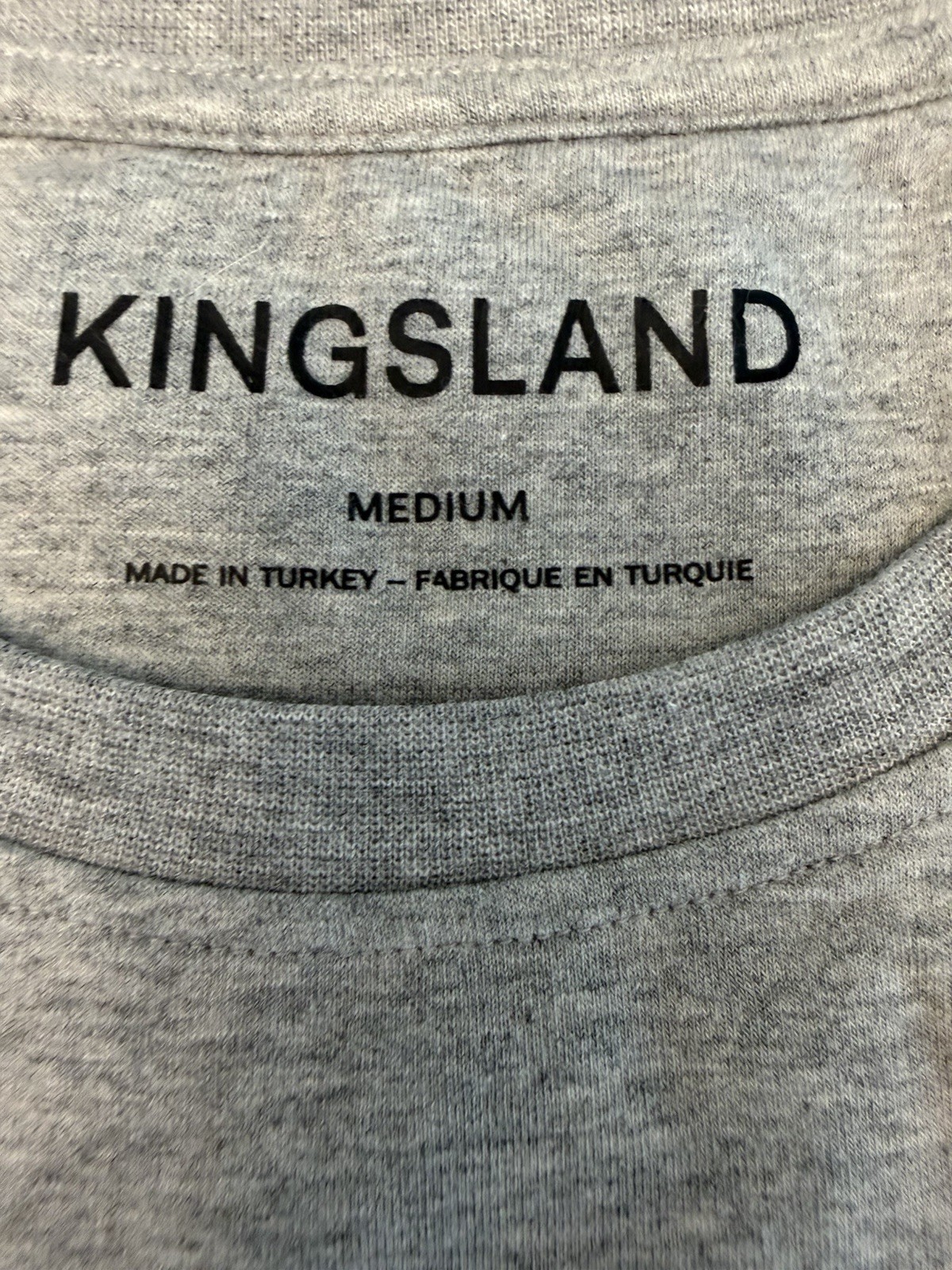Kingsland Winter Equestrian Festival Pullover Sweatshirt Grey Crewneck Women’s M