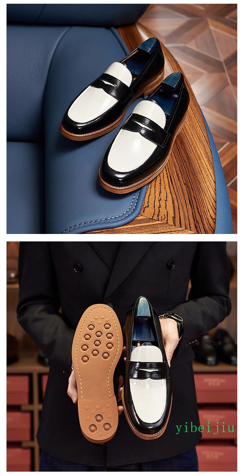 Vintage Men’s Real Suede Leather Slip On Loafers Dress Shoes Handmade Retro 2026