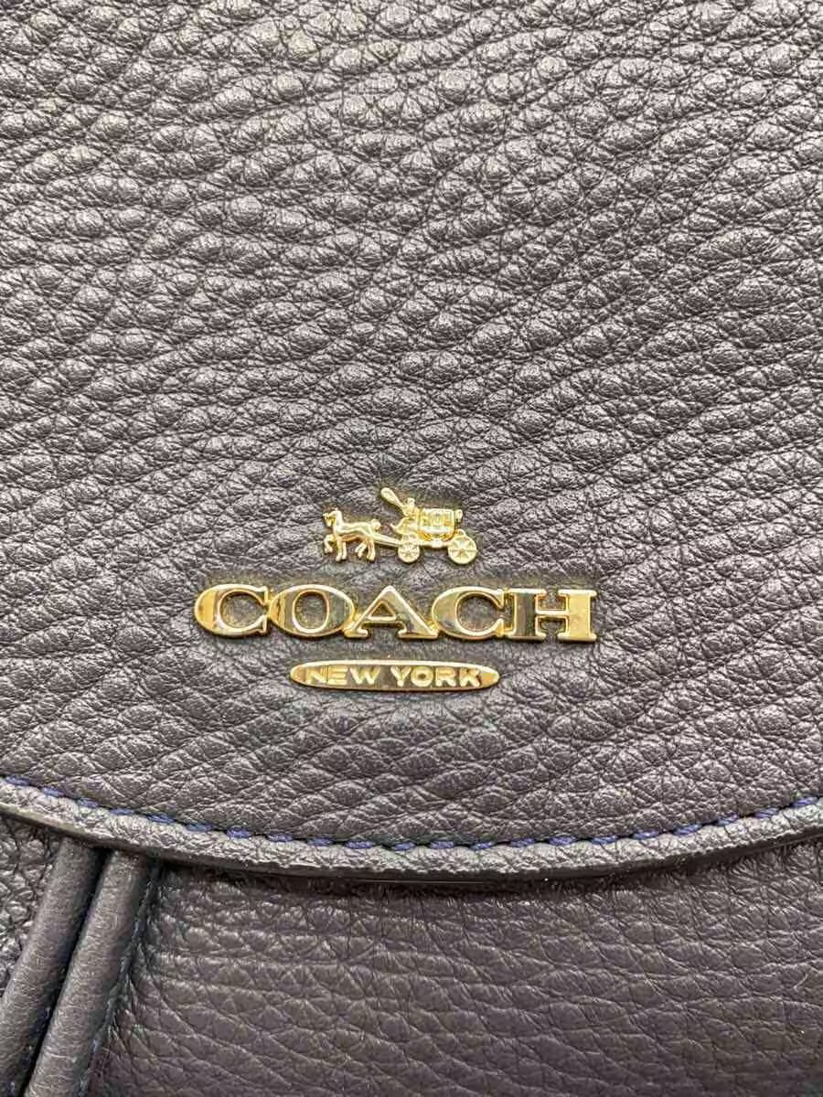 COACH Leather Bag NVY H1780-F37410