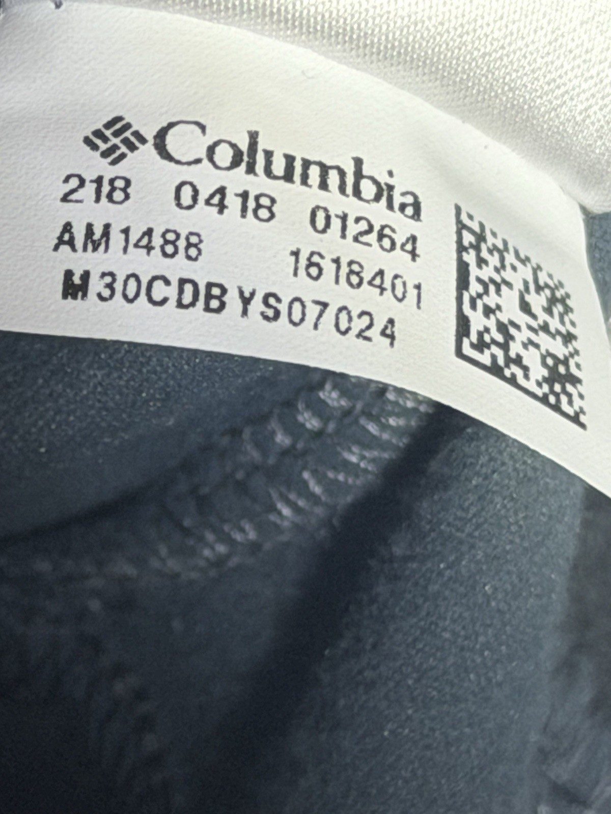 Columbia Fast Trek II Fleece Jacket Mens Medium Gray Orange Full Zip AM1488