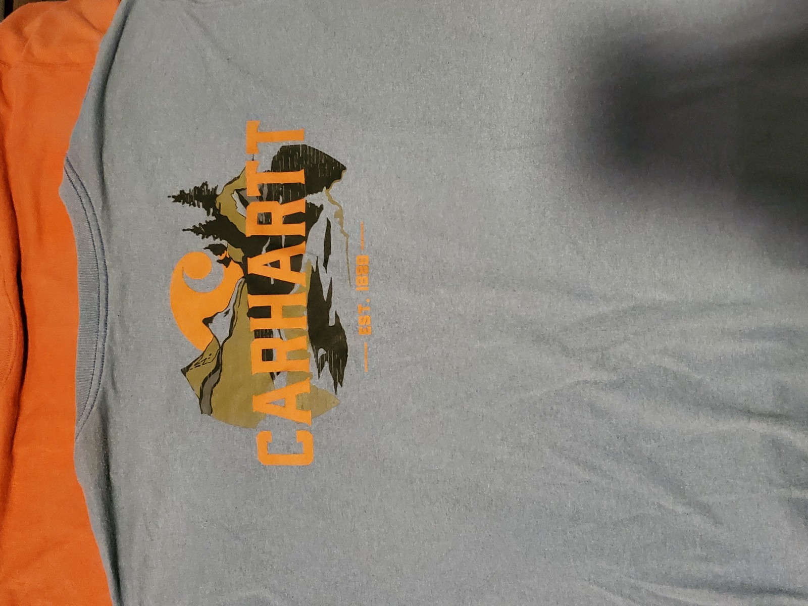 Carhartt Men’s 2shirts Light Stain 3xl And Xl
