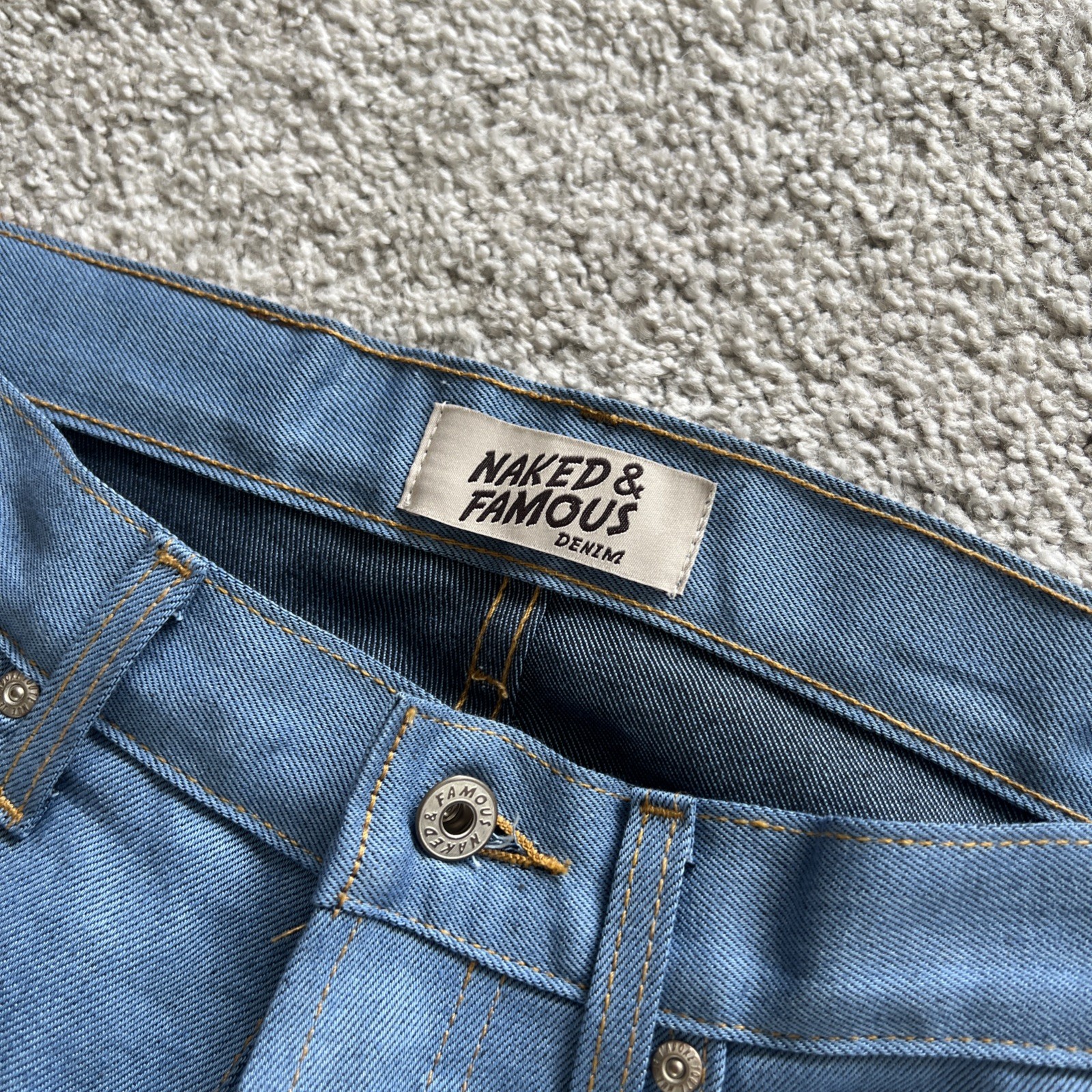 Naked & Famous – Strong Guy – Night Sky Selvedge – Size 30, see photos