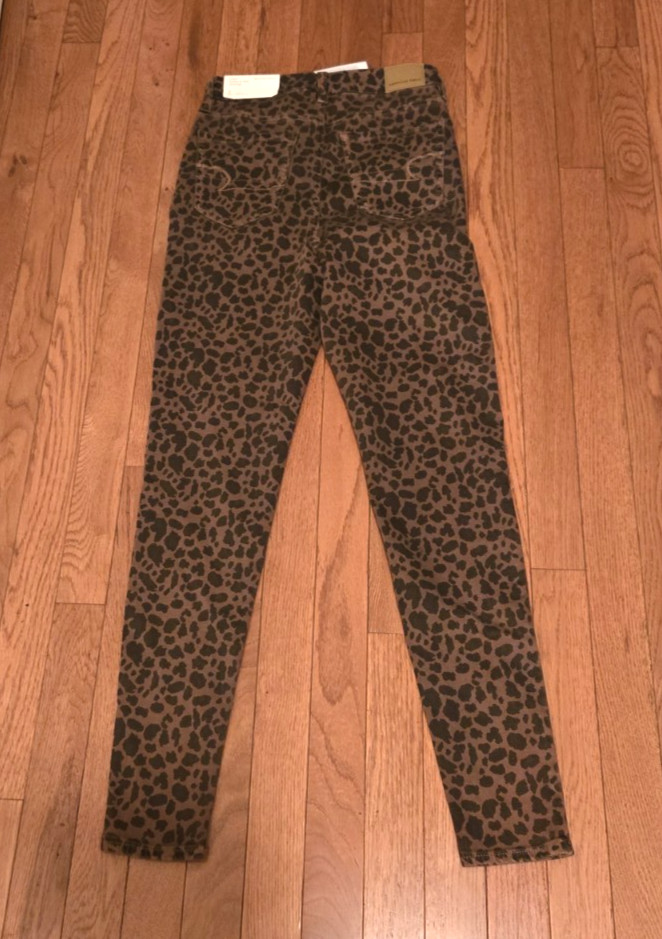 NWT AMERICAN EAGLE CURVY HI RISE JEGGING NEXT LEVEL STRETCH WOMENS JEANS 2R/26W