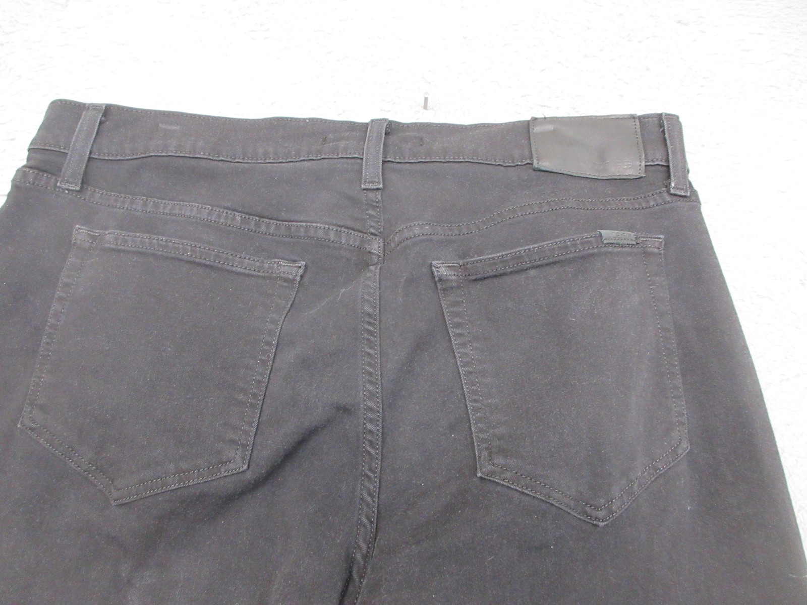 Joes Jeans The Brixton Straight Narrow Mens 34×32 Black Stretch Denim Dark Wash