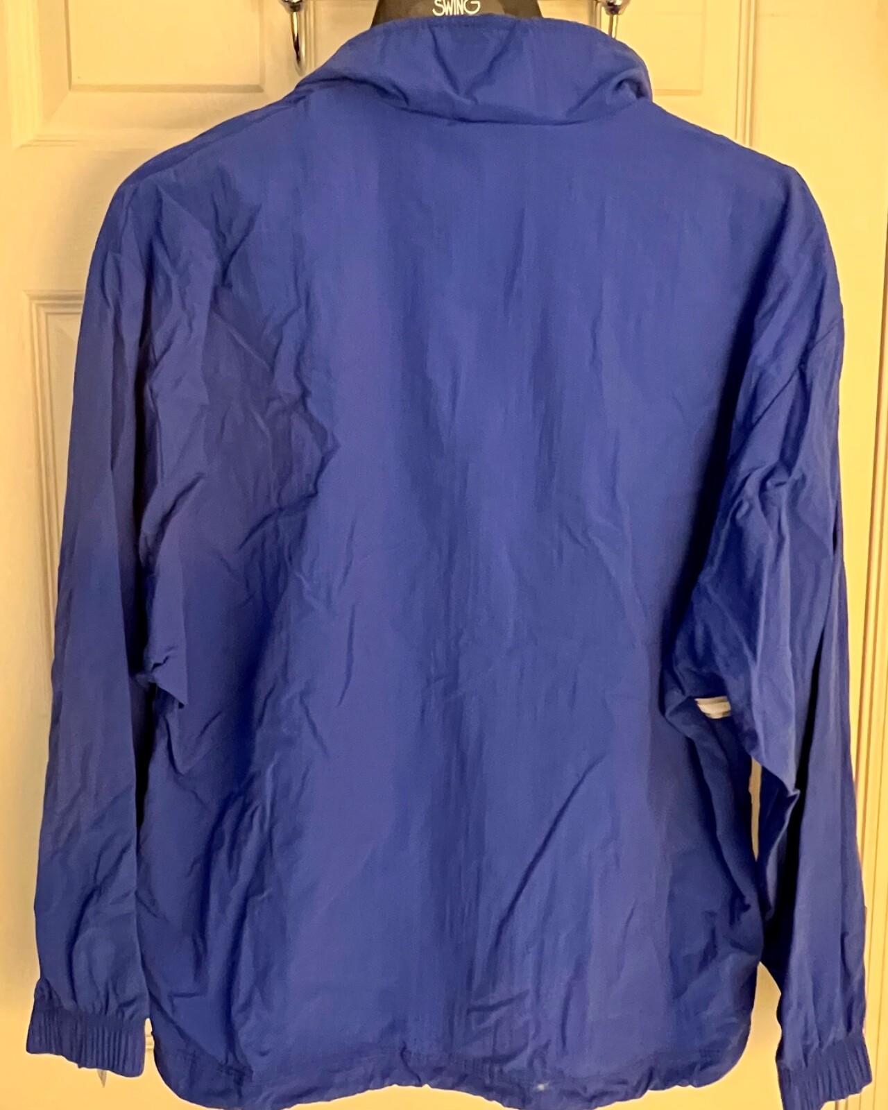 GK WARMUP PULLOVER ADULT MEDIUM ROYAL SUPPLEX GYMNASTICS CHEER ACTIVE JACKET M