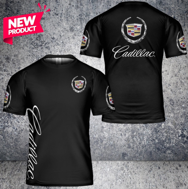 Cadillac* Racing 3D T-Shirt Fullsize Xs-5Xl Gift For Fans