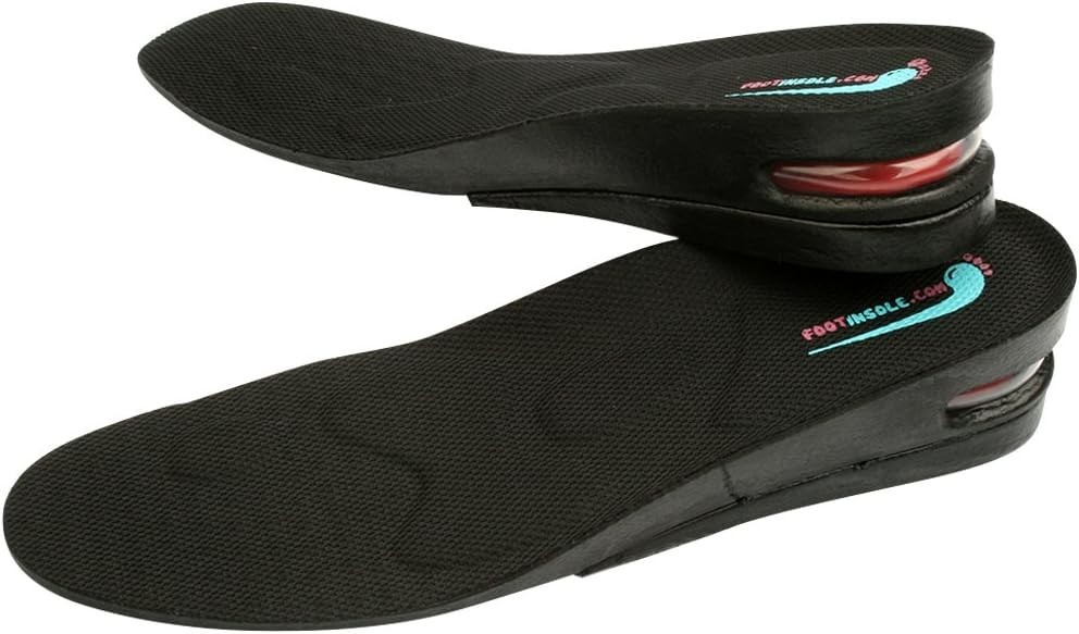 Elevate Your Style: 2″ Height Increase Insoles with Air Cushion for Men’s 7-11