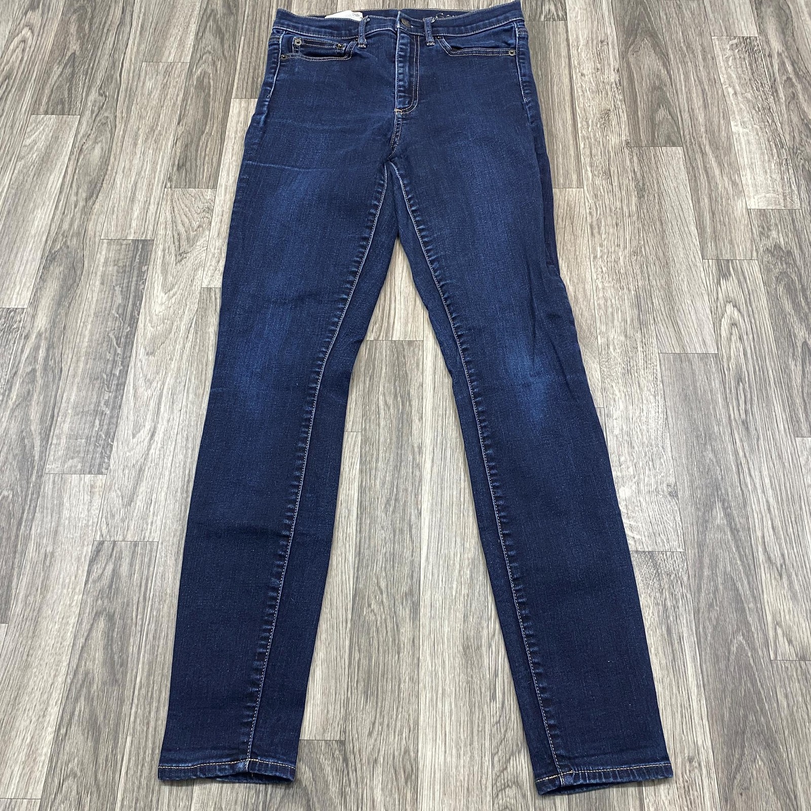 GAP Resolution True Skinny High Rise Dark Wash Blue Denim Jeans Women’s Size 28