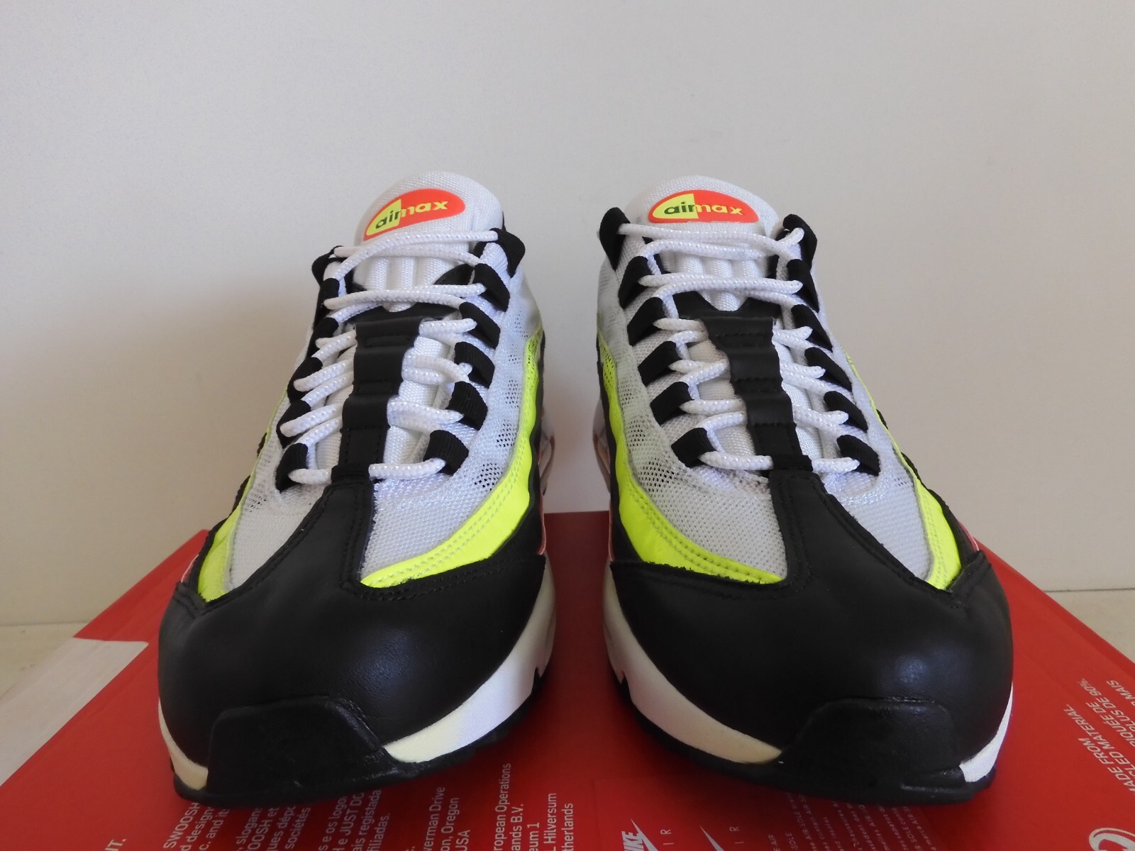 Nike Air Max 95 Se Black-Aloe Verde-Crimson-Volt Retro Future Sz 11 [AJ2018-004]