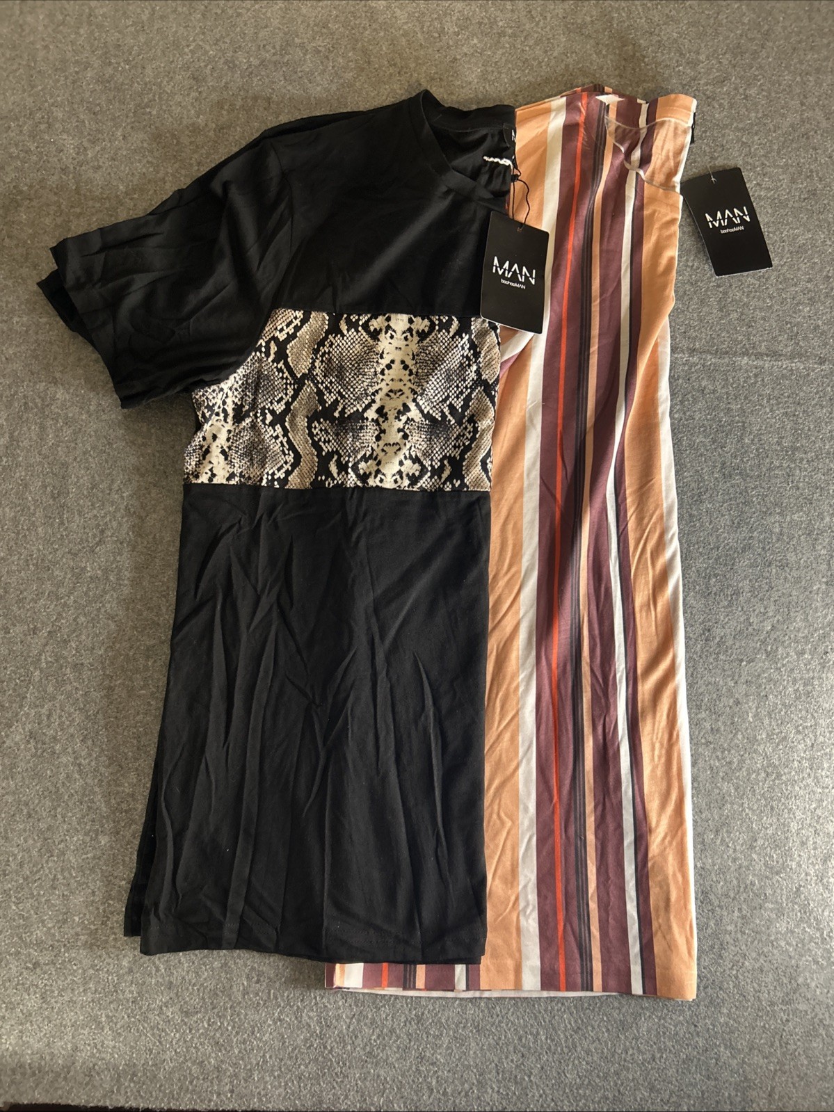 MAN boohooman Tee Lot Of 2 Mens Size XL