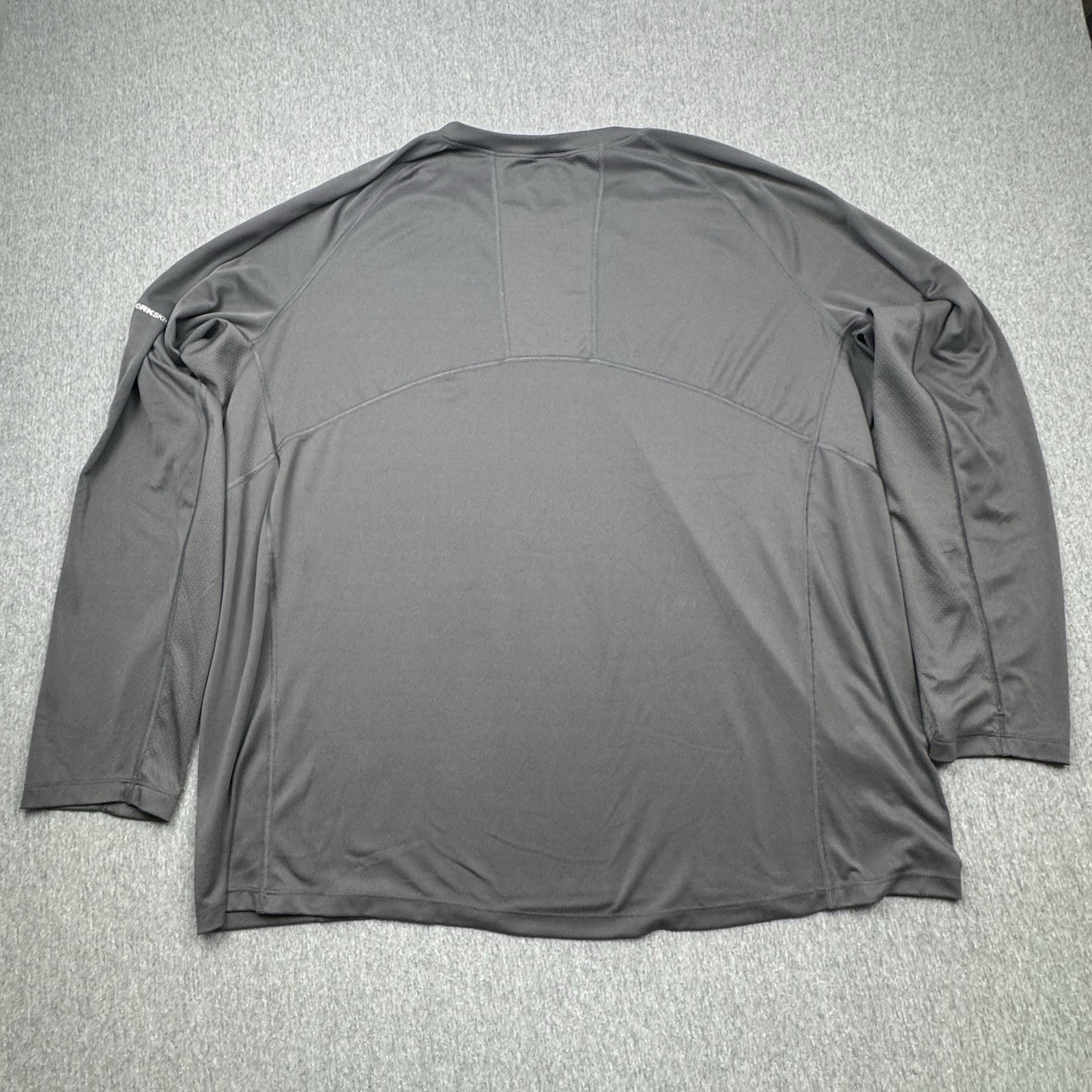 Milwaukee Workskin Performance Shirt Mens 2X Gray Workwear Crewneck Long Sleeve