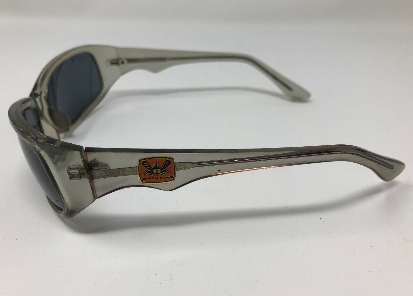 NEW Black Flys Mach 2 Crystal Grey Sunglasses Gray Lens