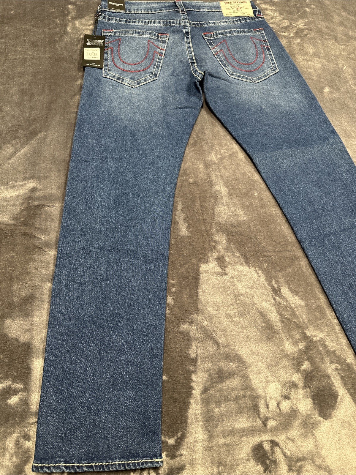 True Religion Geno Big T ”Medium Rustic Barn Wash” 32×32 Relaxed Slim #700600