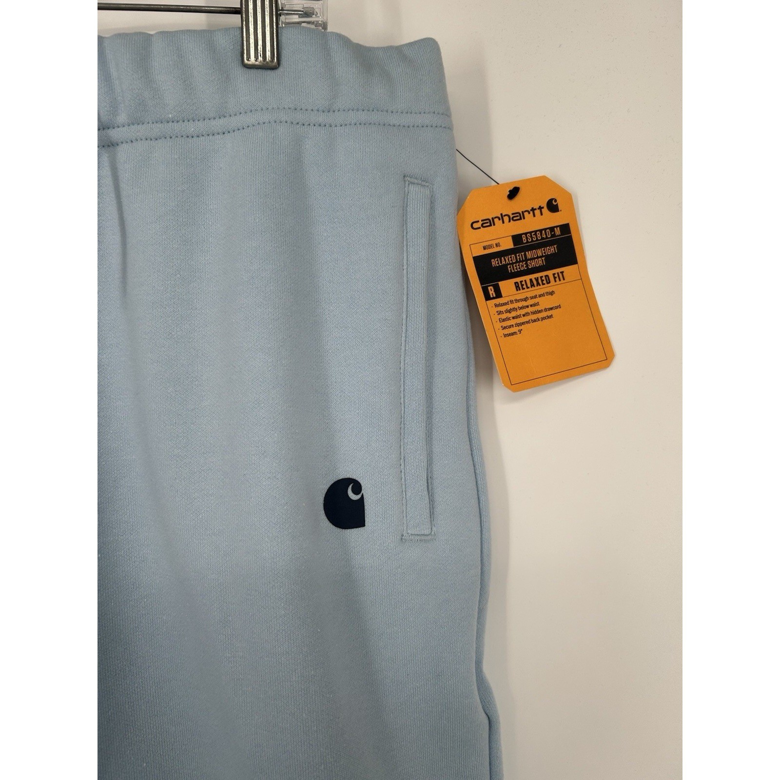 Carhartt Relaxed Fit Midweight Fleece Shorts Sweat 9″ Inch Inseam BS5840-M Large