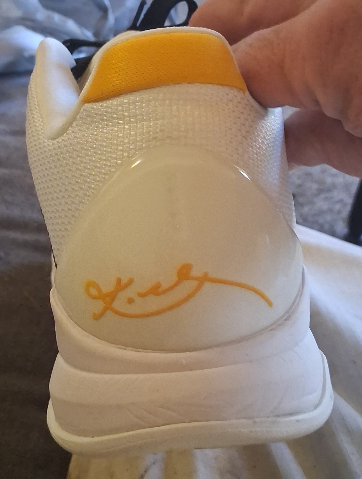 Nike Zoom Kobe 5 Protro Alternate Bruce Lee CD4991-101 White/Black/Red Low