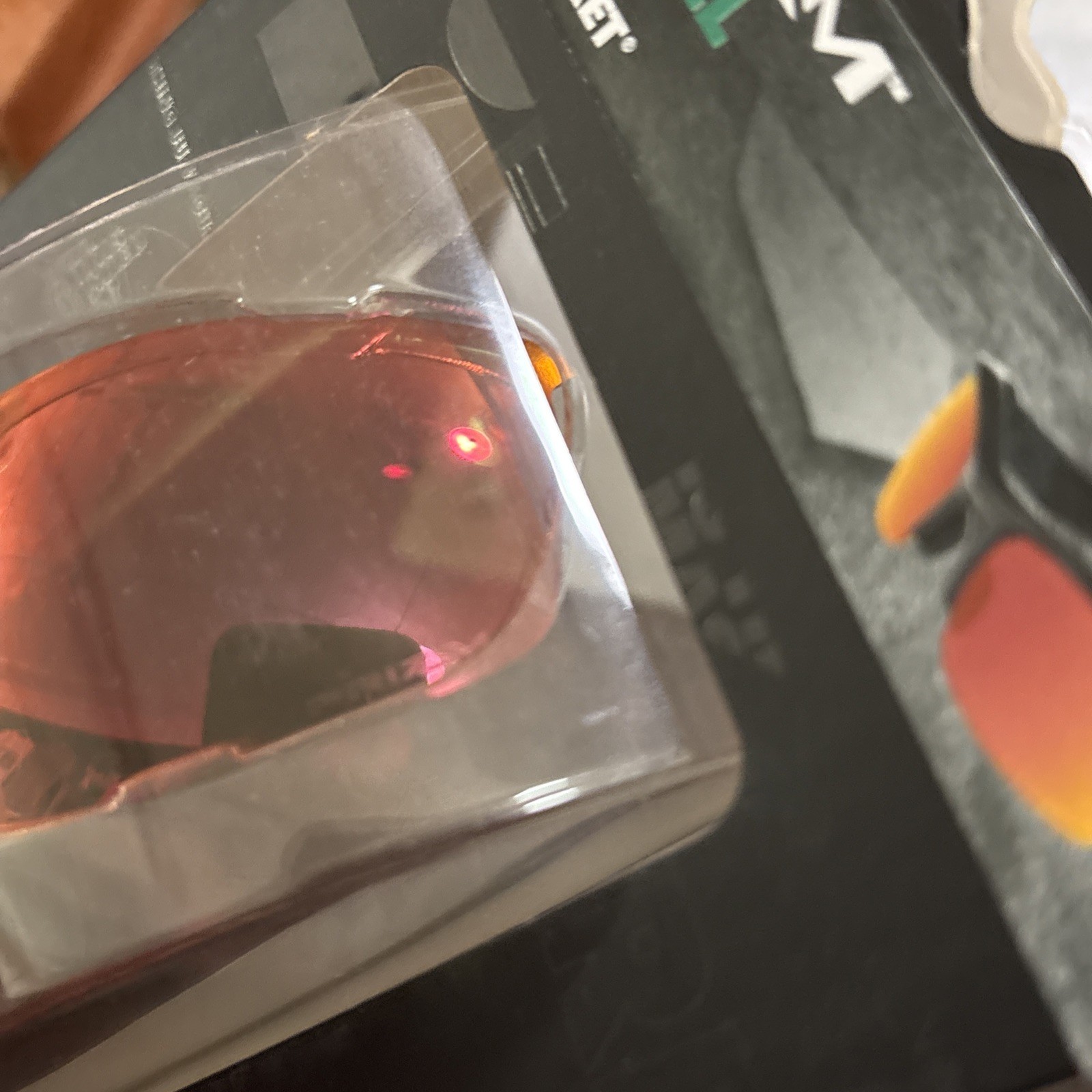 Oakley Flak Jacket Prizm Red Baseball Infield Lenses New In Box W Bag Fast S/H